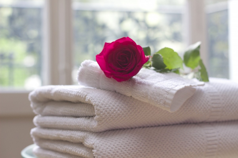 chambre-hote-LA COLLE SUR LOUP-min_towel_rose_clean_care_salon_spa_white_bath-731641